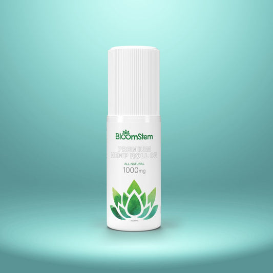 Pain Relief Rub Roll-On 1000mg | Bloomstem Hemp