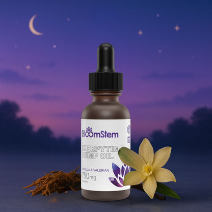 Sleepy Time Hemp Oil Vanilla Flavor 750mg