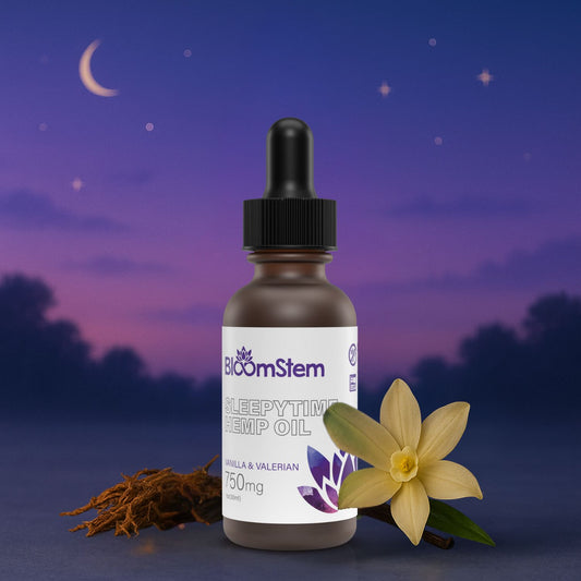 Sleepy Time Hemp Oil Vanilla Flavor 750mg